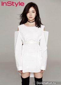 Baek Jin Hee для InStyle January 2016