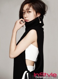 Baek Jin Hee для InStyle January 2016