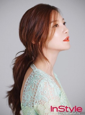 Cha Ye Ryun для InStyle April 2016
