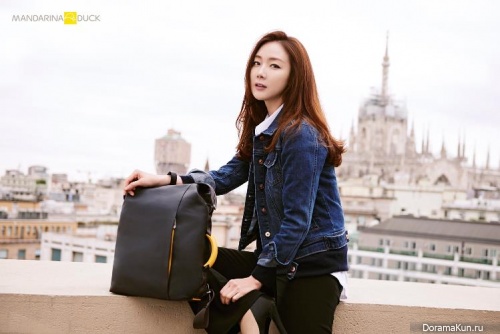 Choi Ji Woo для Mandarina Duck F/W 2016 CF
