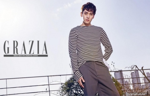 Choi Tae Joon для Grazia April 2016