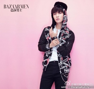 Lay (EXO) для Harper’s Bazaar January 2016