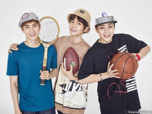EXO для HAT'S ON 2016 CF