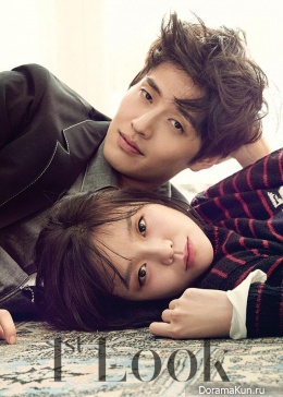 Kang Ha Neul, Esom для First Look 2016 Extra