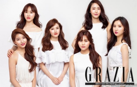 G-Friend для Grazia May 2016