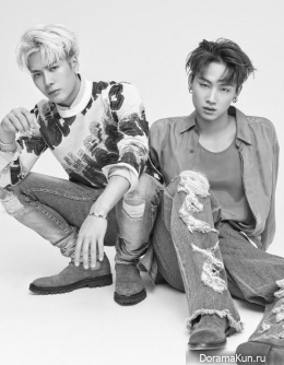 GOT7 (JB, Jackson) для Grazia February 2016 Extra