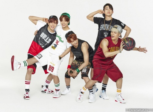 GOT7 для NBA S/S 2016
