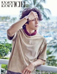 Go Soo для L'Officiel Hommes June 2016