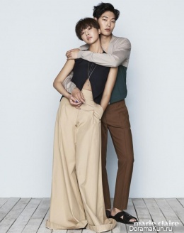 Hwang Jung Eum, Ryu Jun Yeol для Marie Claire May 2016