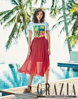 Jang Yoon Joo для Grazia June 2016