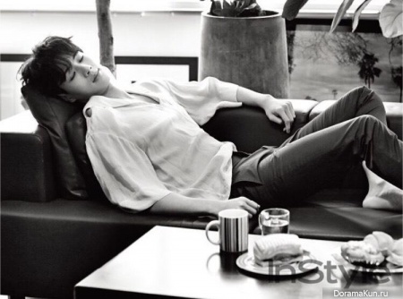 Ji Soo для InStyle April 2016