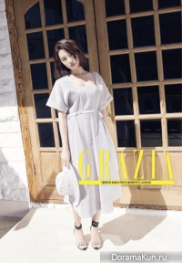 Jin Goo, Kim Ji Won для Grazia April 2016
