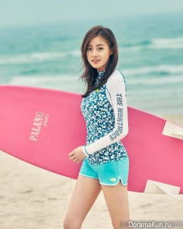 Kang So Ra для The North Face 2016 CF