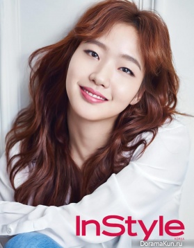 Kim Go Eun для InStyle February 2016