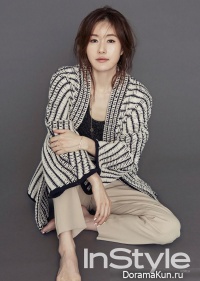 Kim Ji Soo для InStyle March 2016