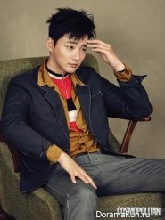 Yoon Si Yoon, Kim Sae Ron для Cosmopolitan May 2016