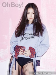 Kim Yoon Hye для Oh Boy! January 2016