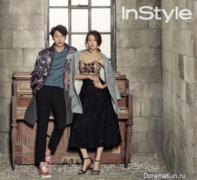 Moon Ga Young, Kwak Si Yang для InStyle May 2016