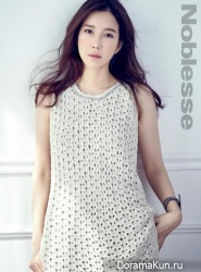 Lee Ji Ah для Noblesse April 2016