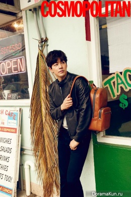 Lee Sang Yoon для Cosmopolitan Korea January 2016