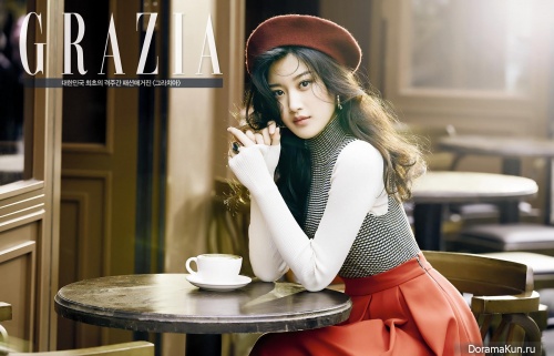 Moon Ga Young для Grazia March 2016
