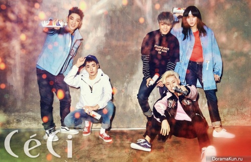 NU’EST для CeCi April 2016