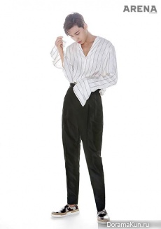 Park Seo Joon для Arena Homme Plus March 2016 Extra