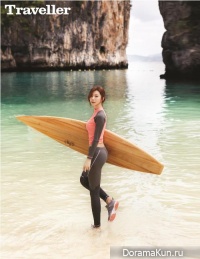 Park Soo Jin для The Traveller April 2016