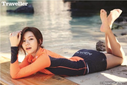 Park Soo Jin для The Traveller April 2016