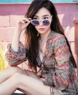 SNSD (Tiffany) для Singles May 2016