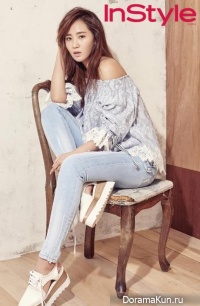 SNSD (Yuri) для InStyle April 2016