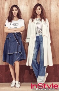 SNSD (Yuri) для InStyle April 2016
