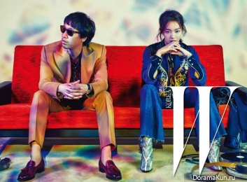 Yoon Jung Bin, Shin Min Ah для W Korea July 2016