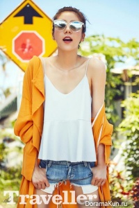 Son Dam Bi для The Traveller Magazine 2016
