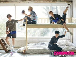 Yesung, Taemin, Key, Suho для Cosmopolitan February 2016 Extra