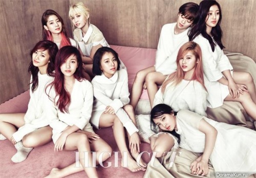 TWICE для High Cut Vol. 165