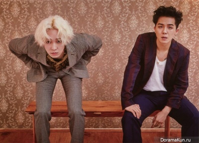 WINNER (Mino, Taehyun) для Elle April 2016