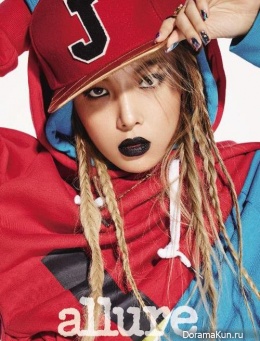 Wonder Girls (Yubin) для Allure February 2016