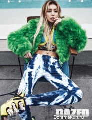Wonder Girls (Yubin) для Dazed January 2016