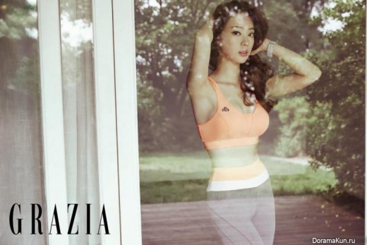 Yang Jung Won для Grazia July 2016