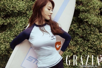 Yang Jung Won для Grazia July 2016
