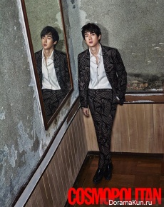 Yoo Yeon Seok для Cosmopolitan January 2016