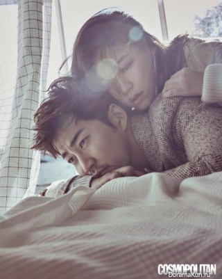 Yoon Kye Sang, Han Ye Ri для Cosmopolitan December Korea 2015 Extra