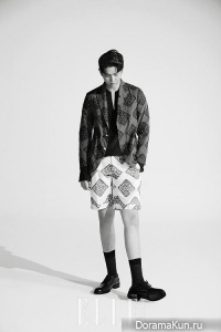 Yoon Kyun Sang для Elle July 2016