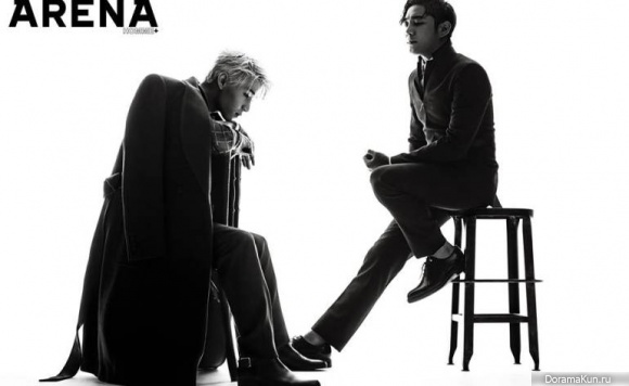 Super Junior Канин и Генри для Arena Homme
