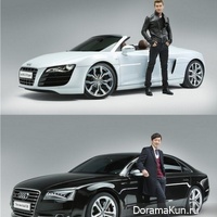 Шивон и актер Ха Джун Ву стали официальными лицами Audi