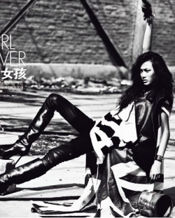 Shu Pei Qin Для Elle 09/2009