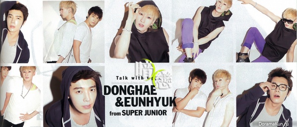 Интервью Eunhyuk и Donghae (Super Junior) для журнала VIVI (апрель 2012)