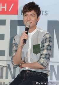 Пресс-конференция Lee Min Ho в Маниле