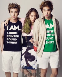 DBSKs Yunho, Super Juniors Leeteuk, SNSDs Seohyun, f(x)s Krystal для First Look Vol. 20